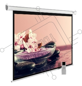 Экран Cactus 270x360см MotoExpert CS-PSME-360x270-WT 4:3 настенно-потолочный рулонный белый (моторизованный привод)