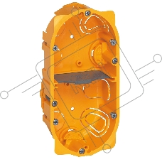 Legrand 080042 Коробка многоместная - Программа Batibox - для сухих перегородок - 2-местная - 4/5 модулей - глубина 40