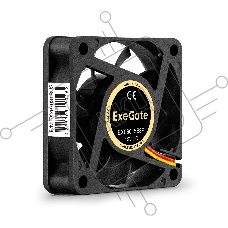 Вентилятор для корпуса ExeGate EX06015B3P черный, 60 мм, 3500 об/мин, 24 дБ, 3 pin