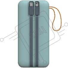 Портативный аккумулятор TOLT Lit KP328 Green, 30000mAh, 22,5W, fast charging and PD, green, CCC/ Powerbank TOLT Lit KP328 Green, 30000mAh, 22,5W, fast charging and PD, green, CCC