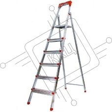 Стремянка FIT 65334  стальная 6 ступеней вес 9.1кг