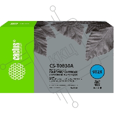 Картридж струйный Cactus CS-T0B30A (982X) черный (423 мл) для HP PageWide 765dn/780 Enterprise Color