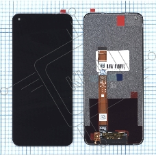 Дисплей (модуль) для OPPO A54 4G в сборе с тачскрином черный