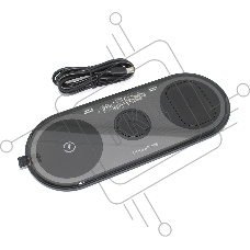 Беспроводная зарядка BOROFONE BQ19 Powerful 3 в 1, 15W, черный