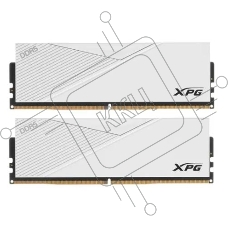 Оперативная память XPG Lancer, DDR5, 32GB (2x16GB), 6000MHz, CL30, DIMM, с радиаторами, белый