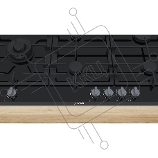 Газовая варочная поверхность Bosch PRS9A6D70M черный