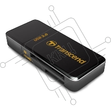 Устройство чтения/записи флеш карт Transcend RDF5, SD/microSD, USB 3.0, Черный