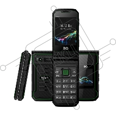 Мобильный телефон BQ 2822 Dragon черный/зеленый