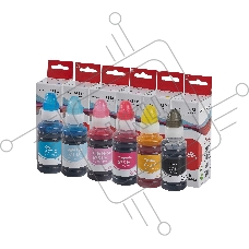 Контейнеры с чернилами Sakura SIC13T673BA (673-6 цветов) для Epson, черный,голубой, пурпурный, желтый, светло-голубой, светло-пурпурный), 70 мл*5
