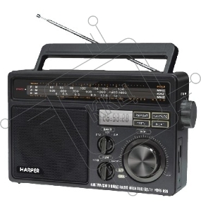 Радиоприемник HARPER HDRS-099 (Дисплей; USB; SD карта; радио)