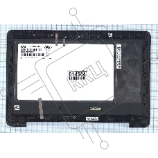Модуль (матрица + тачскрин) для Asus TP200SA EeeBook E205SA черный с рамкой