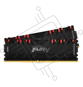 Память оперативная Kingston 16GB 3600MHz DDR4 CL16 DIMM (Kit of 2) FURY Renegade RGB