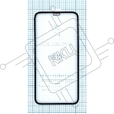 Защитное стекло 6D для Apple iPhone X/XS черный