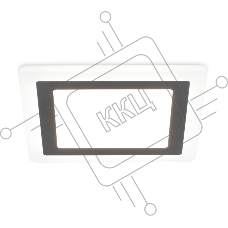 Встраиваемый cветодиодный светильник с подсветкой Ambrella light DCR396 18W+6W 4200K+4200K 220-240V 245*245*20 (A210*210)