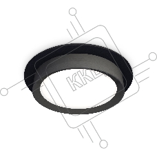 Комплект встраиваемого светильника Ambrella light XC8051002 SBK/PBK черный песок/черный полированный GX53 (C8051, N8113)