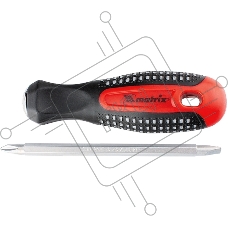 Отвертка MATRIX 11451комбинированная fusion sl6.0 / ph2мм crv 3-х компонентная рукоятка anti slip