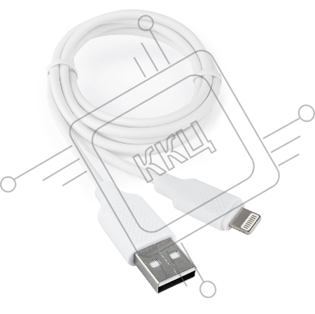 Кабель Cablexpert для Apple CCB-USB-AMAPO2-1MW, AM/Lightning, издание Classic 0.2, длина 1м, белый, блистер