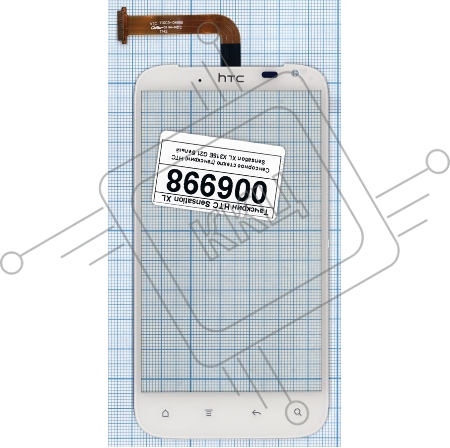 Сенсорное стекло (тачскрин) для HTC Sensation XL X315E G21, белое