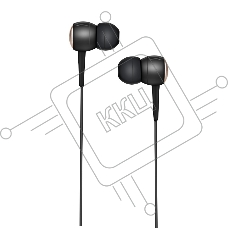 Наушники HOCO М19 Drumbeat universal с микрофоном, 3.5mm mini jack, черный