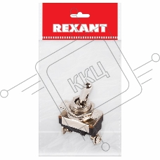 Тумблер 220V 10А (2c) ON-OFF однополюсный  Mini  (ASW-23)  REXANT Индивидуальная упаковка 1 шт