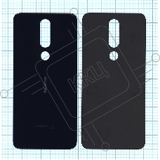 Задняя крышка для Nokia X5 голубая