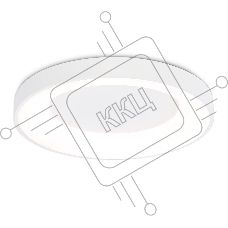 Потолочный светодиодный светильник Ambrella light FZ1401 WH белый IP20 48W 3000K-6500K D500*50 (ПДУ ИК)