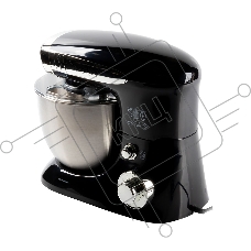 Миксер стационарный Endever Sigma-18, 1000 Вт., планетарный, многофункциональный, стальная чаша 4 л., регулировка скорости, черный