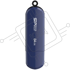 Флешка USB 64 Gb Silicon Power Lux Mini 320, USB 2.0, Blue