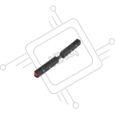 Модуль MSR MISSILER Direct connection module ZX-CXDC-M