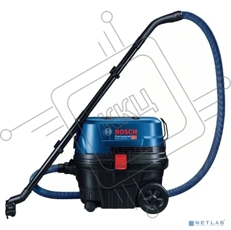 Строительный пылесос BOSCH GAS 12-25 PL (060197C100)  сух/влаж, 25 л, 1250 Вт, L, 65 л/с