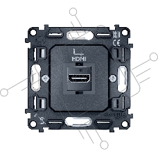 Механизм розетки HDMI 2.0 40V/500mA 2.0GHz 5-18Gbit/s QUANT VM222