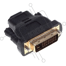 Адаптер Buro DVI-D(m)/HDMI (f) Позолоченные контакты черный (BHP RET ADA_HDMI-DVI)