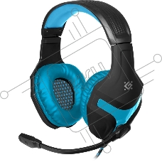 Гарнитура Defender SCRAPPER 500 BLACK/BLUE