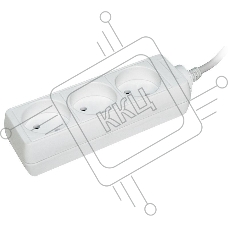 Удлинитель 3х3м без заземл. 10А IP20 У3 2P ИЭК WYP10-06-03-03-N