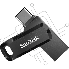 Флеш диск 64GB SanDisk Ultra Dual Drive Go, USB 3.1 - USB Type-C Black