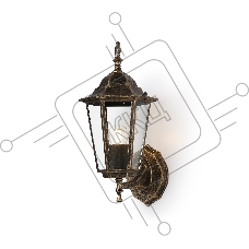 Уличный настенный светильник Ambrella light ST2012 GD/BK/CL золото/черный/прозрачный IP54 E27 max 40W 360*150*210