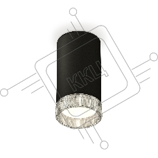 Светильник Ambrella Light XS8162010 SBK/CL черный песок/прозрачный GX53 (C8162, N8480)