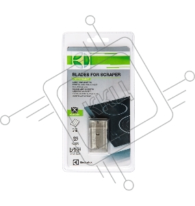 Лезвия сменные для скребка Electrolux E6HUB102 E6HUB102 для стеклокерамических варочных поверхностей, в упаковке по 10 шт.
