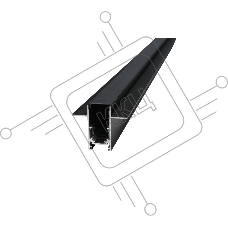 Трек MSR MISSILER Embedded track 1,5mm thickness - ONE METER ZX-CXGD-AZ01