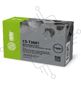 Бункер Cactus CS-T3661 (C13T366100 емкость для отработанных чернил) для Epson Expression Premium XP-6000/6005/6100