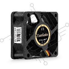 Вентилятор для корпуса ExeGate EX06025B3P черный, 60 мм, 3500 об/мин, 25 дБ, 3 pin