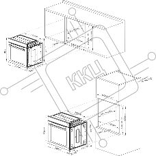Электрический духовой шкаф Korting OKB 9261 CPGN