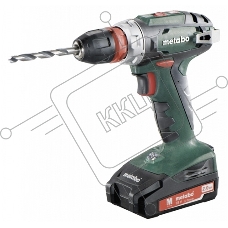 Дрель-шуруповерт Metabo BS 18 Quick 602217500, Аккумуляторный, 18В, 2 АКБ, Кейс