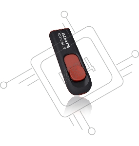 Флэш Диск USB 2.0 ADATA Flash Drive 64Gb С008 Black-Red