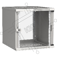 Шкаф ITK LWE3-12U64-GF LINEA WE 12U 600x450 мм дверь стекло серый