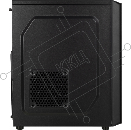 Корпус Accord ACC-CL297B черный без БП ATX 1x120mm 2xUSB2.0 1xUSB3.0 audio