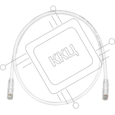 Патч-корд Panduit UTPSPL7MY UTP вилка RJ-45-вилка RJ-45 кат.6 7м белый LSZH