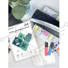 Пленка для ламинирования ГЕЛЕОС, А4, 125 мкм 30 шт./ Пленка для ламинирования A4, 216х303 (125 мкм) глянцевая 30шт LPA4-125-30