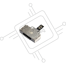 Плата питания MagSafe 3 для MacBook Air 13 M2 A2681 Mid 2022 (821-03668)