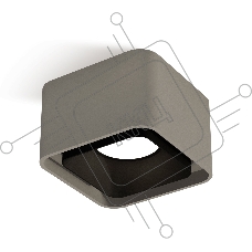 Светильник Ambrella Light XS7834002 SGR/SBK серый песок/черный песок MR16 GU5.3 (C7834, N7702)
